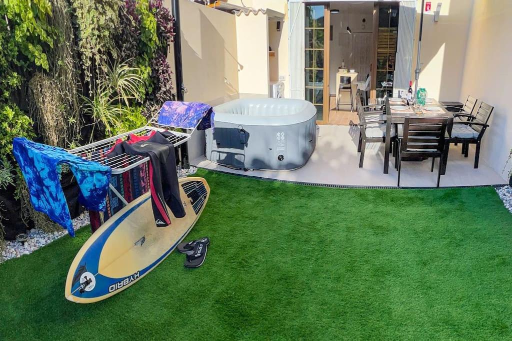 Relaxing Garden Los Cristianos Con Jacuzzi Y Barbacoa อาโรนา ภายนอก รูปภาพ